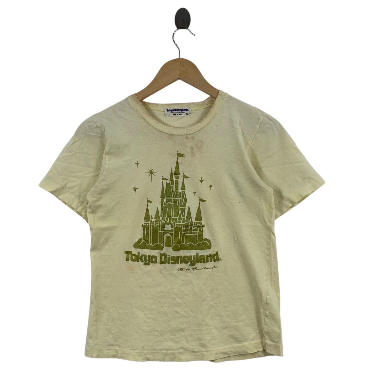 Vintage Vintage 80s TOKYO DISNEYLAND 1982 Japan Walt Disney Tshirt Size US XS / EU 42 / 0 - 1 Thumbnail