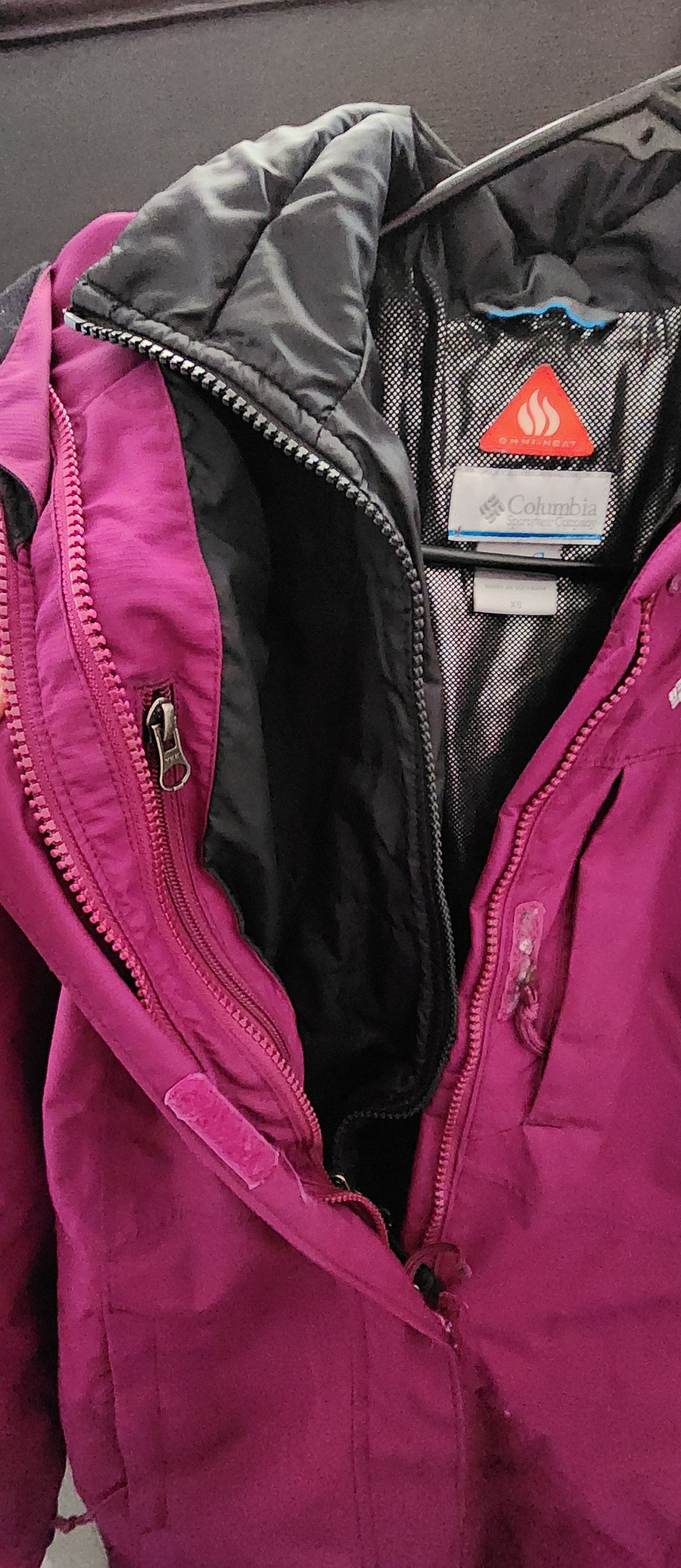 Columbia Columbia Interchange Omniheat 3-In-1 Berry Jacket Size XS Size XS / US 0-2 / IT 36-38 - 3 Thumbnail