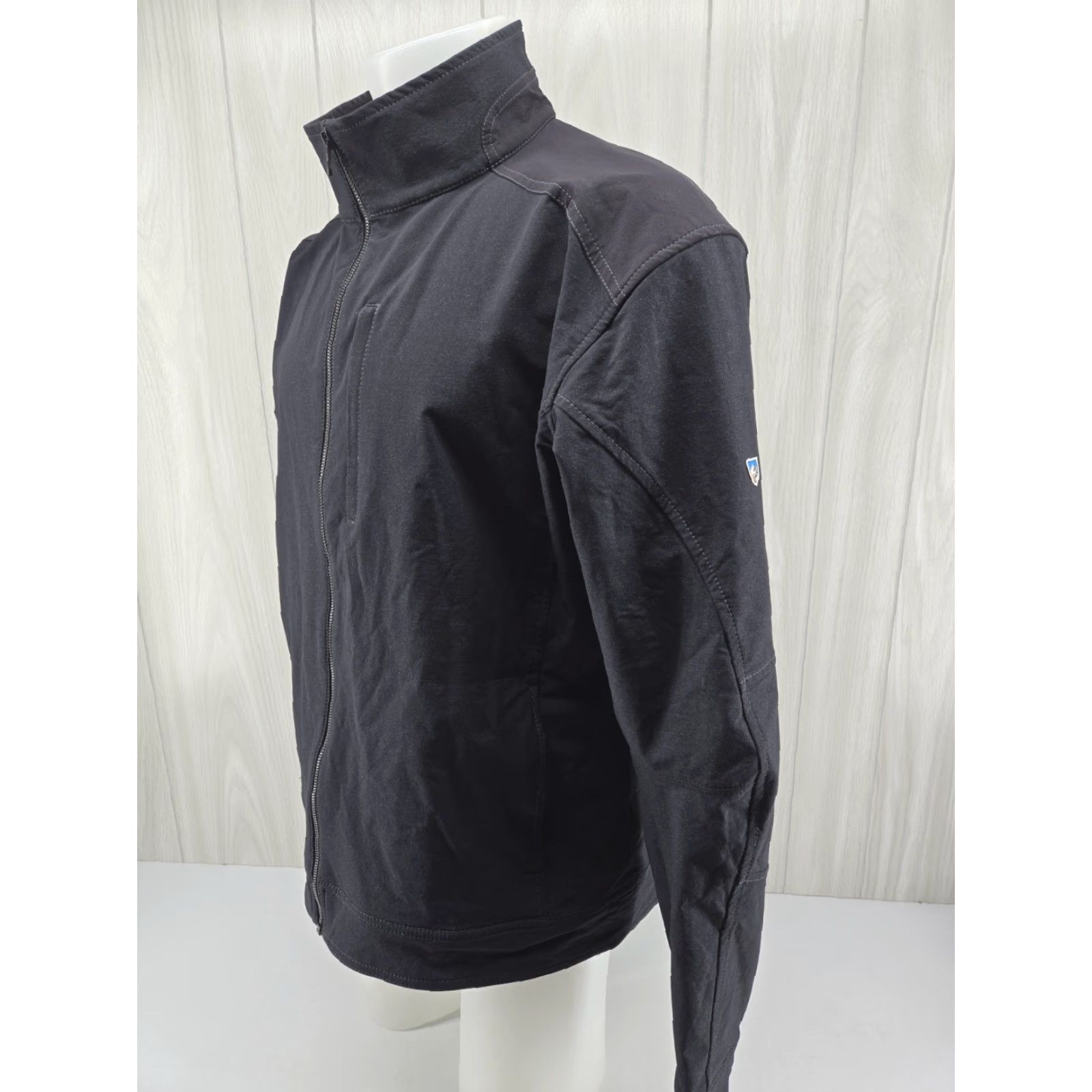 Carbon Kuhl Jacket Men's 2XL Carbon Black Gray Full Zip Softshell Long Sleeve Regular Fit Jacket Size US XXL / EU 58 / 5 - 3 Thumbnail