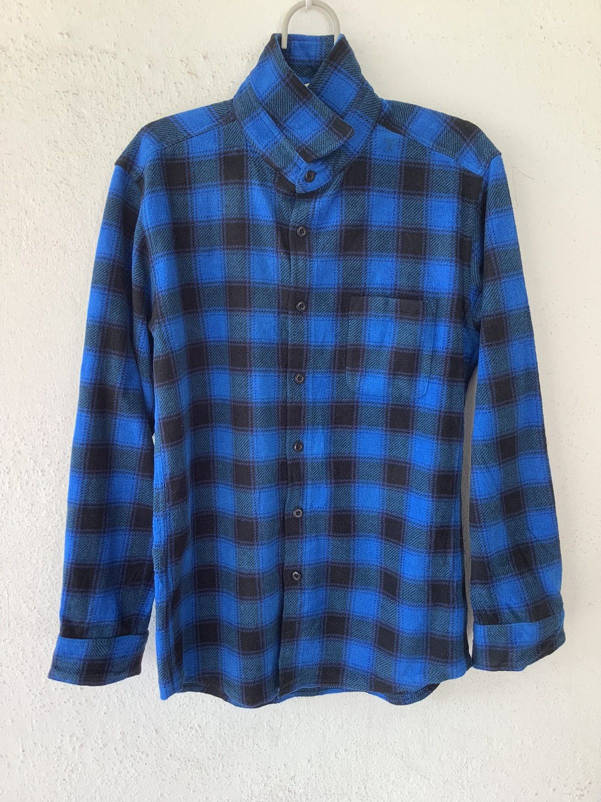 Flannel × Japanese Brand × Vintage Japan Brand Uniqlo Flannel Shirt Size US M / EU 48-50 / 2 - 1 Thumbnail