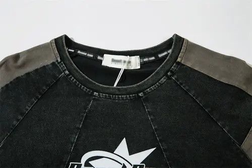 Other Five-pointed star washed distressed loose tee Size US M / EU 48-50 / 2 - 3 Thumbnail