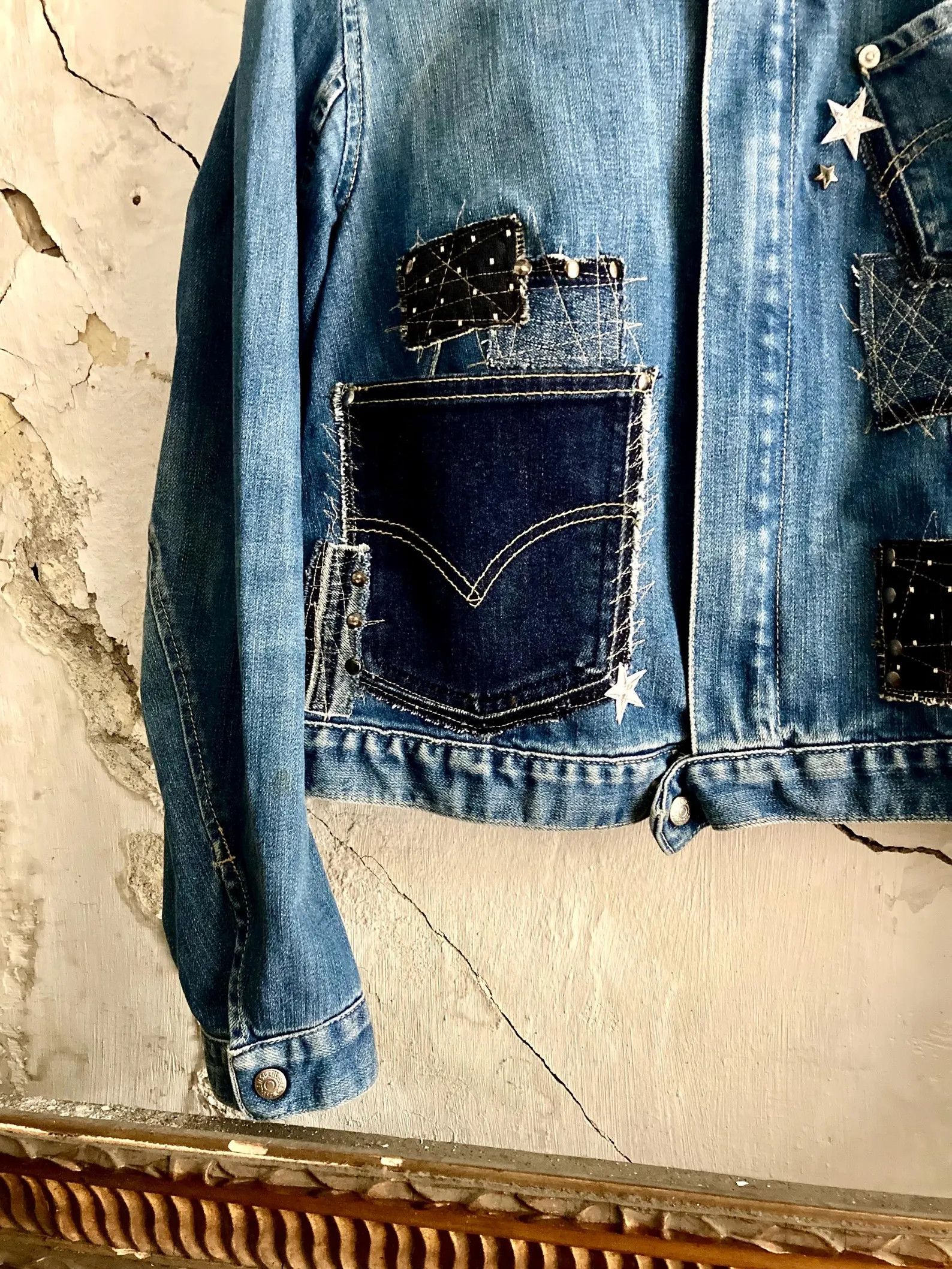 Levi's Made & Crafted Upcycled Levis jacket by Sundlowerdesign Size M / US 6-8 / IT 42-44 - 8 Thumbnail