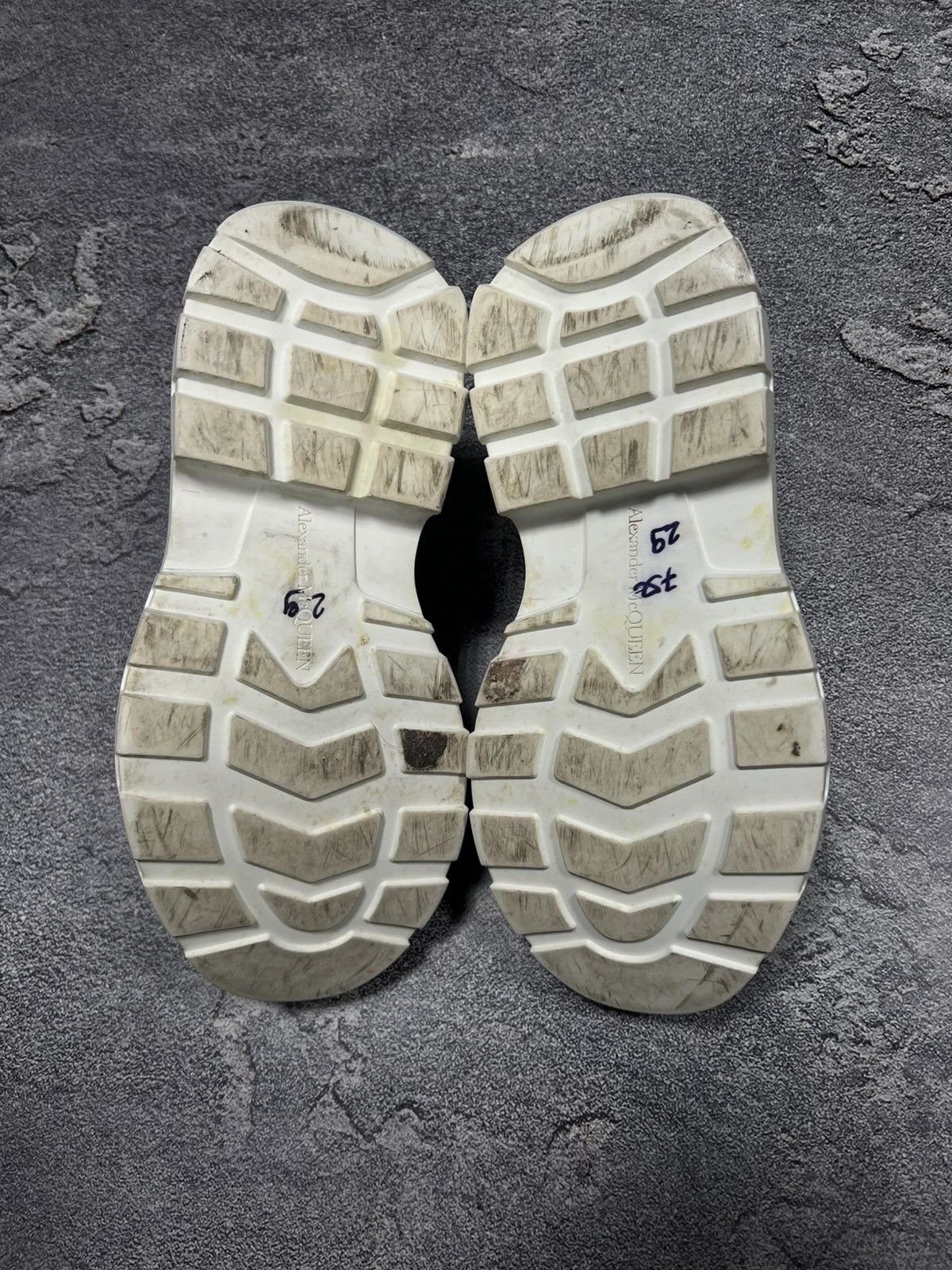 Alexander McQueen × Designer ALEXANDER MCQUEEN Tread Slick Lace Up Sneakers Size 38 Size US 8 / IT 38 - 11 Thumbnail