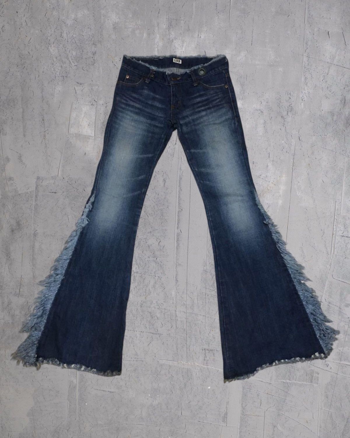 If Six Was Nine × Japanese Brand × Le Grande Bleu (L.G.B.) L.G.B🇯🇵 flare fringe denim Size US 30 / EU 46 - 1 Thumbnail