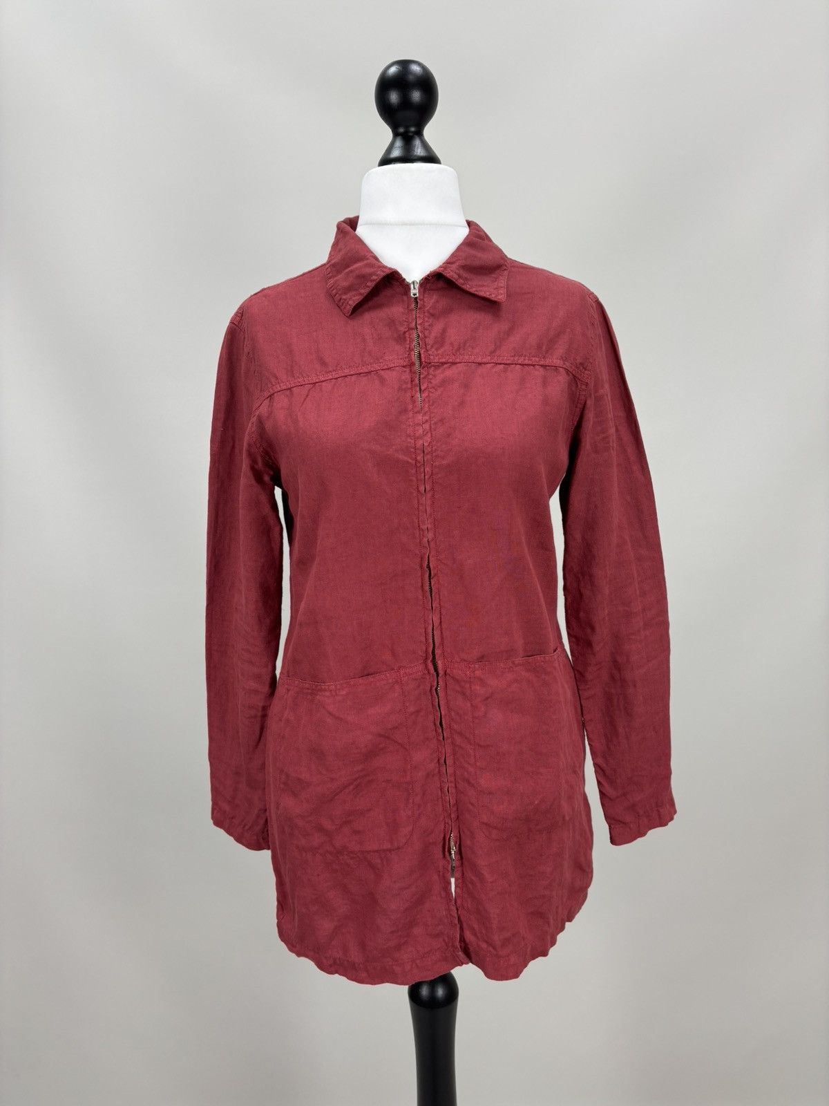 Transit Womens linen jacket Transit Par Such Size 2 Color Red Size M / US 6-8 / IT 42-44 - 1 Thumbnail