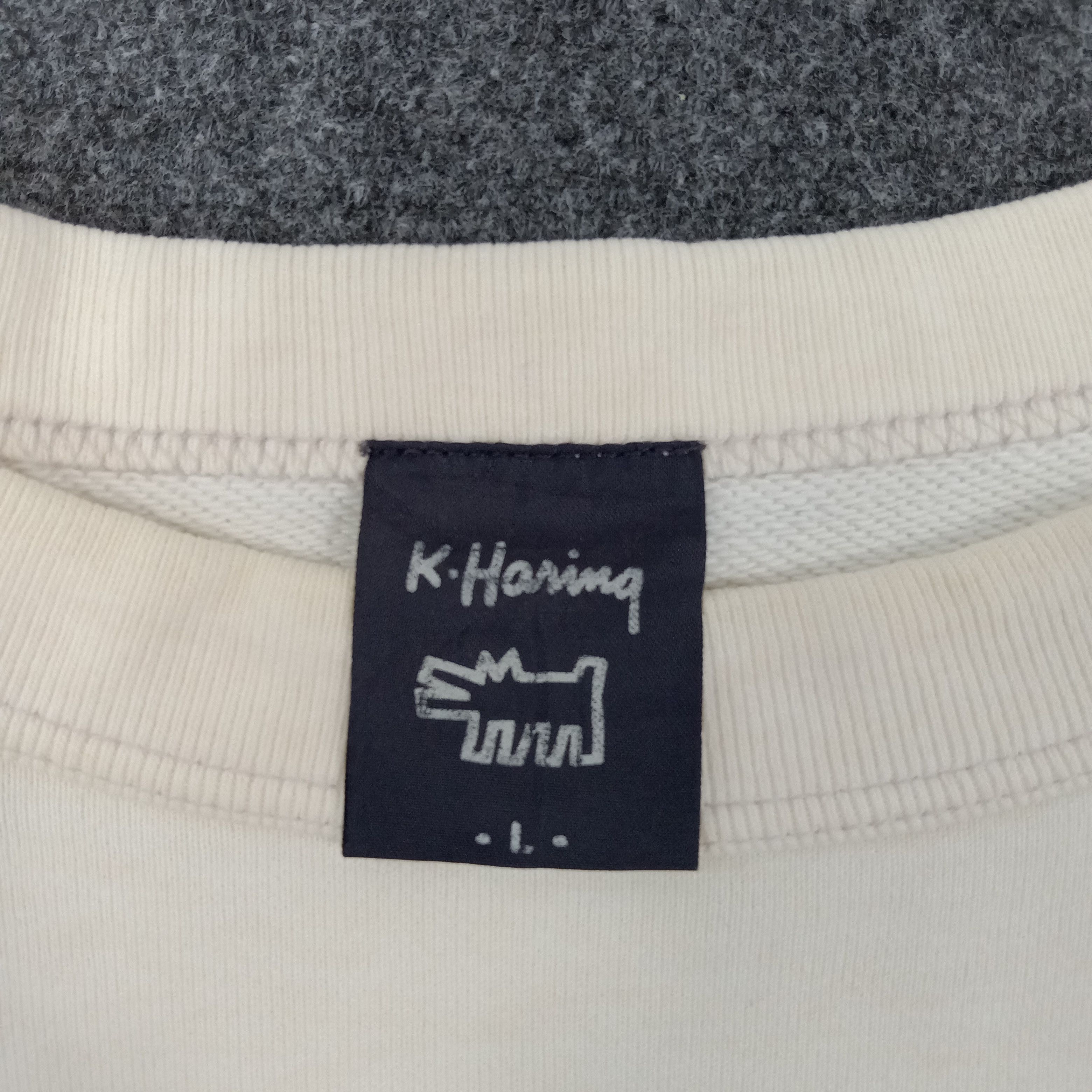 Keith Haring × Vintage Keith Haring American Artists Promo Sweatshirt Size US L / EU 52-54 / 3 - 3 Thumbnail