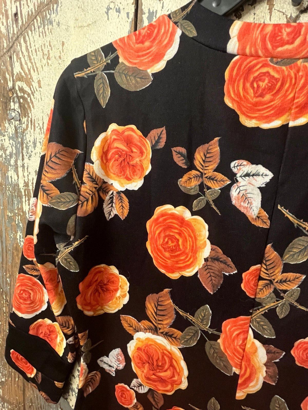 Zara ZARA Trafulac size Medium floral midi dress NWOT Size M / US 6-8 / IT 42-44 - 5 Thumbnail