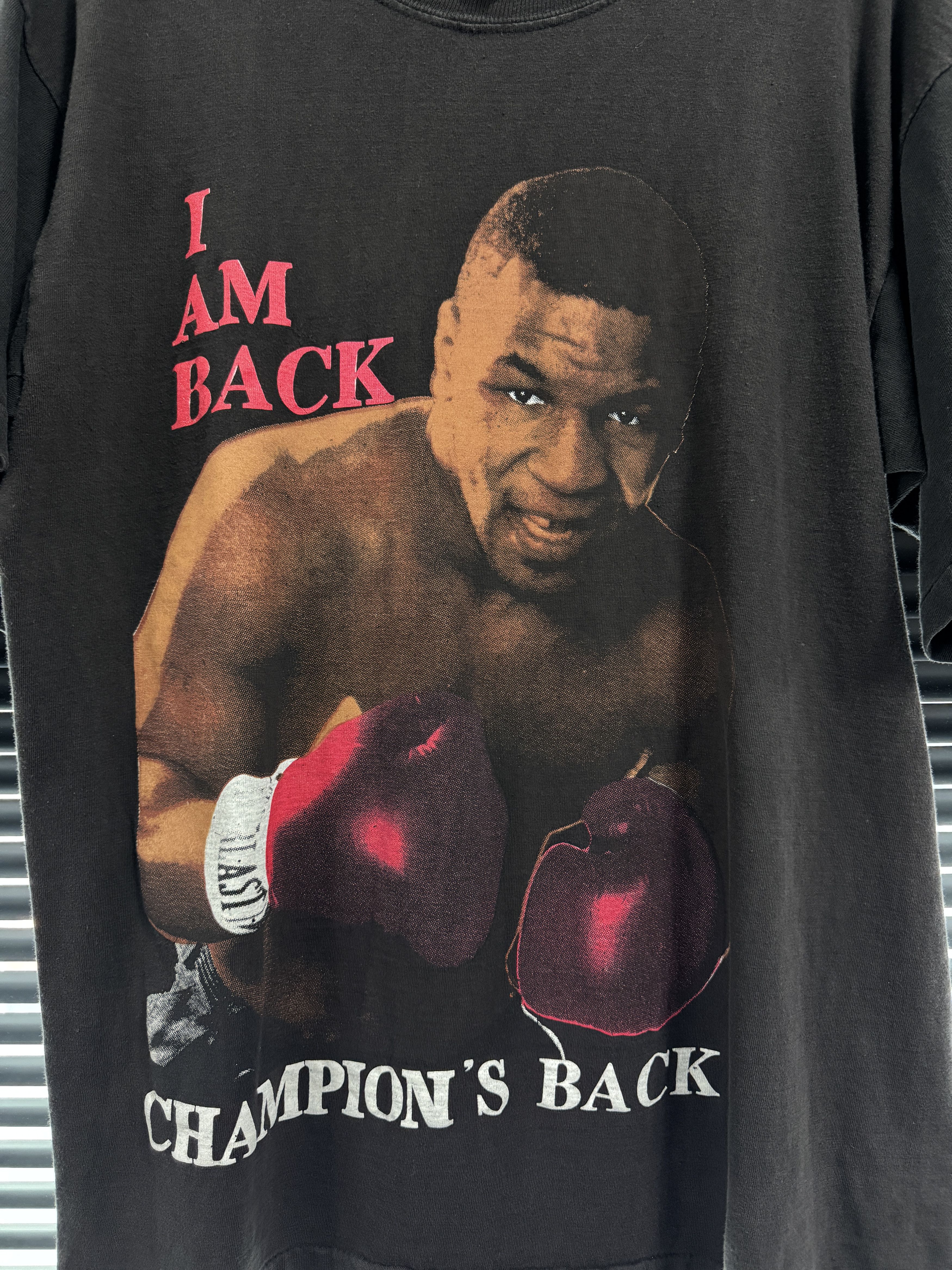 Rap Tees Vintage 90s Mike Tyson "I am back" Rap Tee Size US XL / EU 56 / 4 - 3 Thumbnail