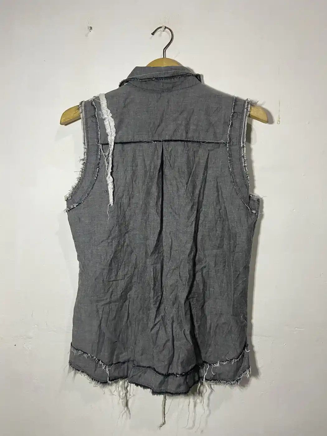 Japanese Brand Vintage algonquins patchwork spider button shirts cdg style Size US M / EU 48-50 / 2 - 3 Thumbnail