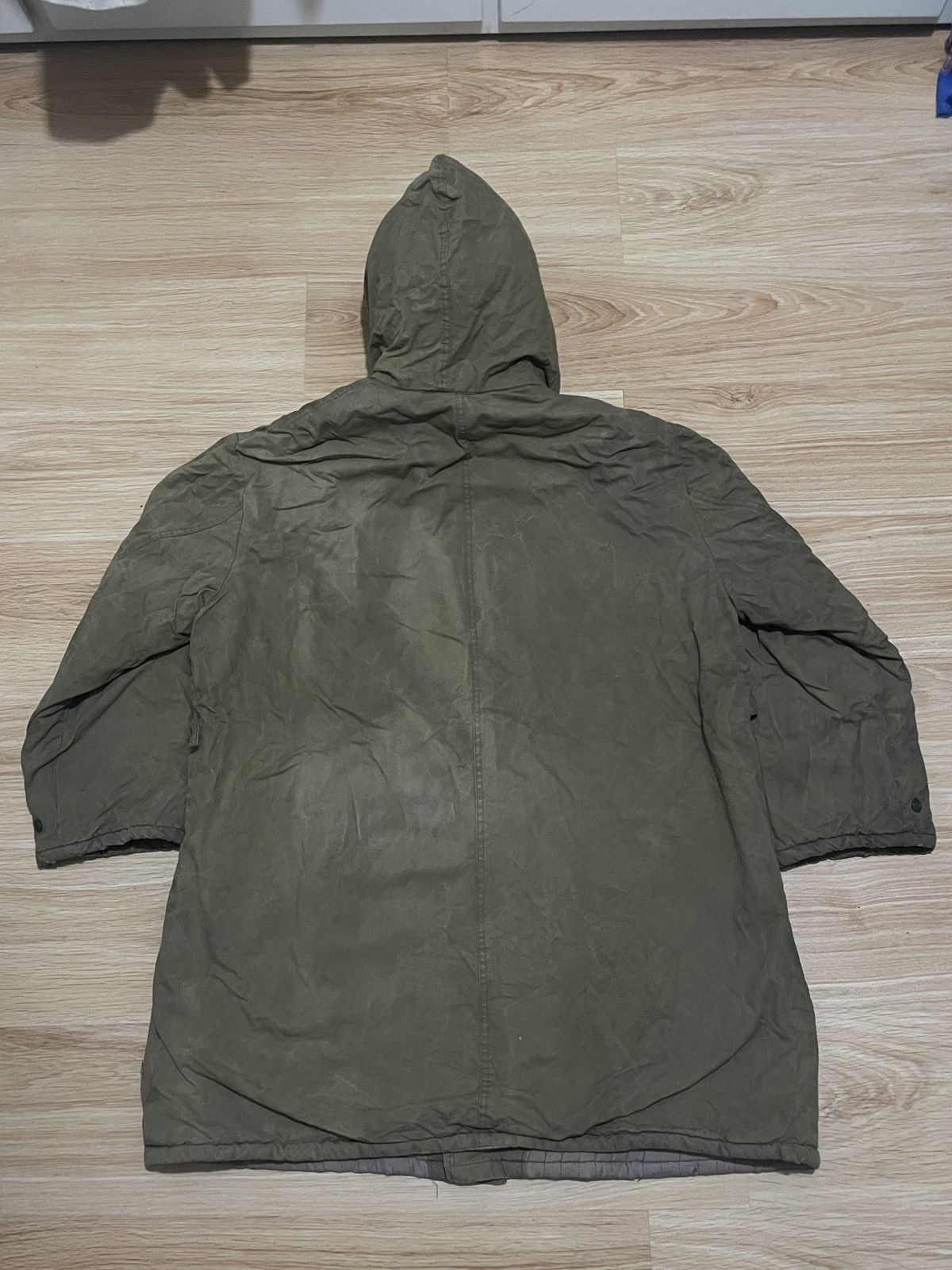 Vintage Vintage Military Parka Coat 70s–80s Distressed Archive Piece Size US XXL / EU 58 / 5 - 8 Thumbnail