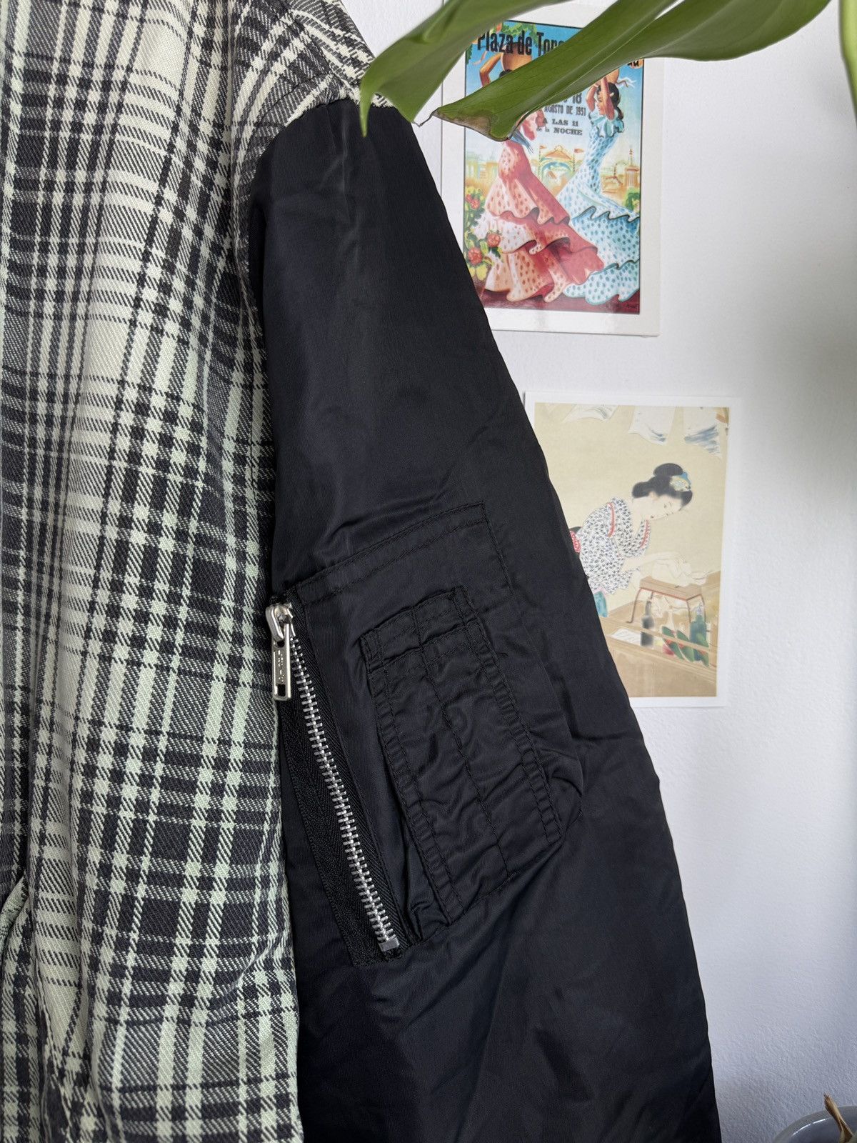 Levi's × Levi's Vintage Clothing × Vintage Vintage y2k Levi’s checked bomber jacket XL skate streetwear Size US XL / EU 56 / 4 - 6 Thumbnail