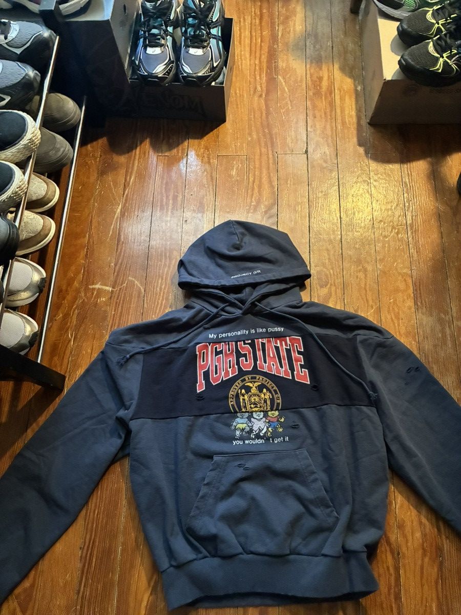 PROJECT G/R Project G/R Dirty Melange Reworked Hoodie Size US M / EU 48-50 / 2 - 5 Thumbnail