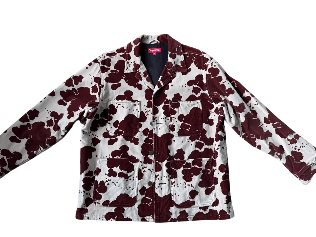 Supreme Velvet Chore Coat Cow 【公式通販】