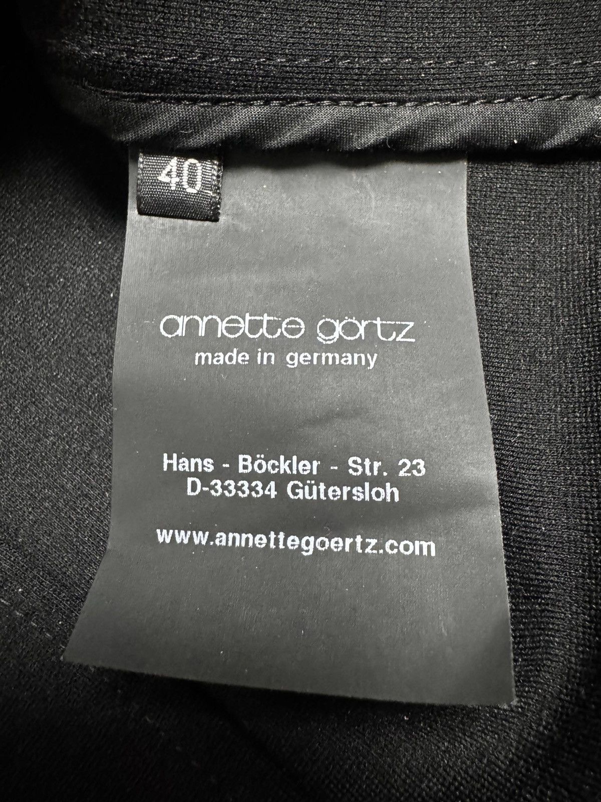 Annette Gortz Annette Gortz Avant-Garde Suit Coat Pants Made In Germany Size M / US 6-8 / IT 42-44 - 8 Thumbnail
