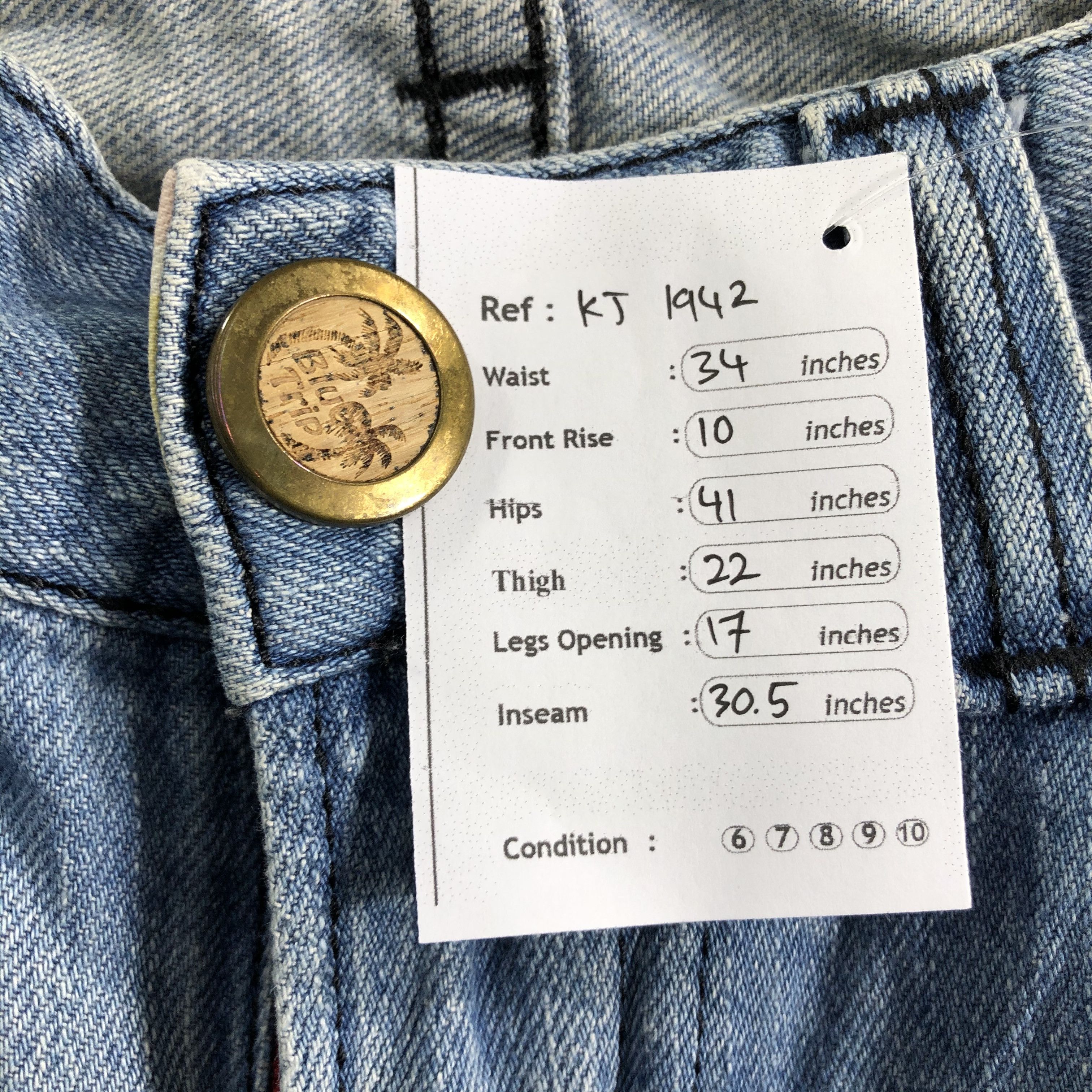 Edwin Edwin Blue Trip Flare Jeans KJ1942 Size US 32 / EU 48 - 10 Thumbnail