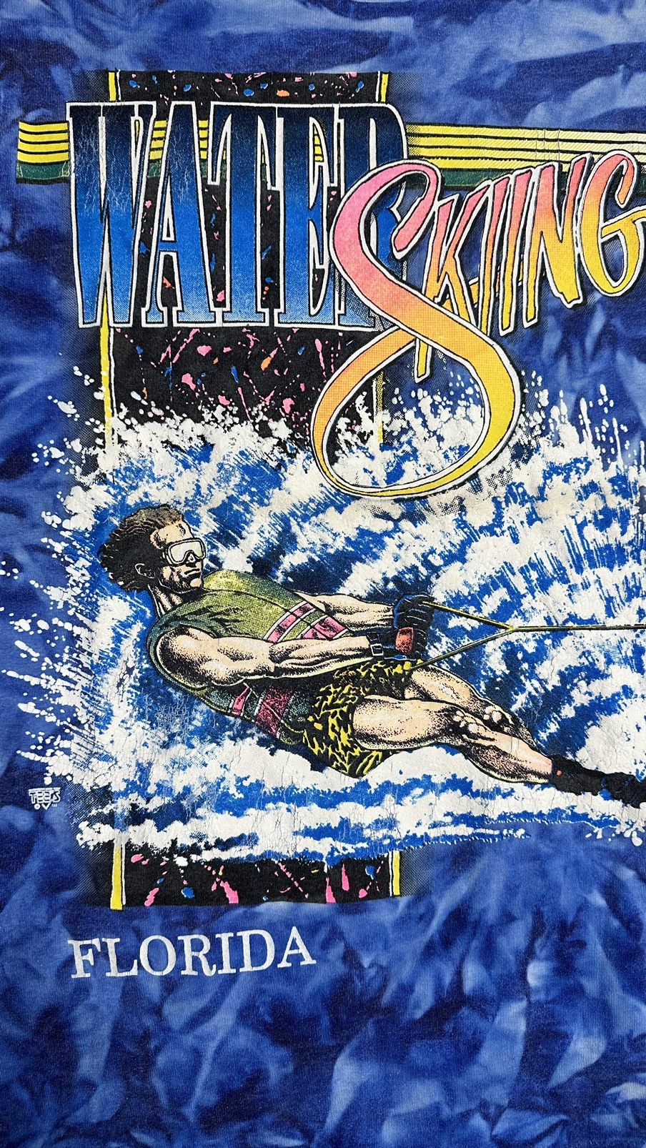 Vintage Delta Made in USA Vintage Water Skiing Florida StreetWear Size US M / EU 48-50 / 2 - 3 Thumbnail