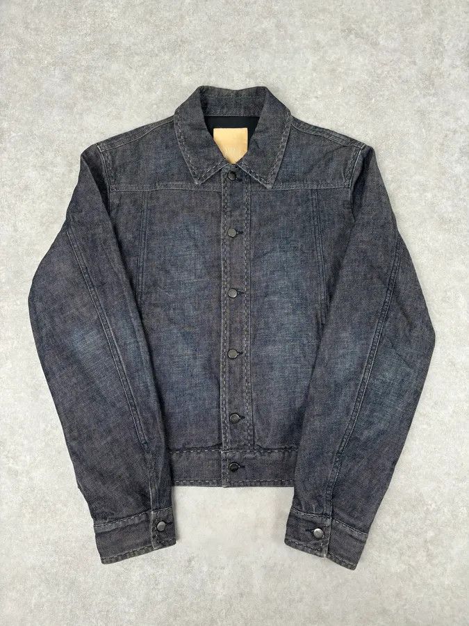 Gianfranco Ferre 2000s Gianfranco Ferré Dark Blue Denim Jacket Size US S / EU 44-46 / 1 - 1 Thumbnail