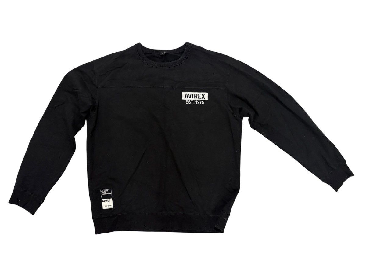 Avirex Avirex sweatshirt big logo Size US L / EU 52-54 / 3 - 3 Thumbnail