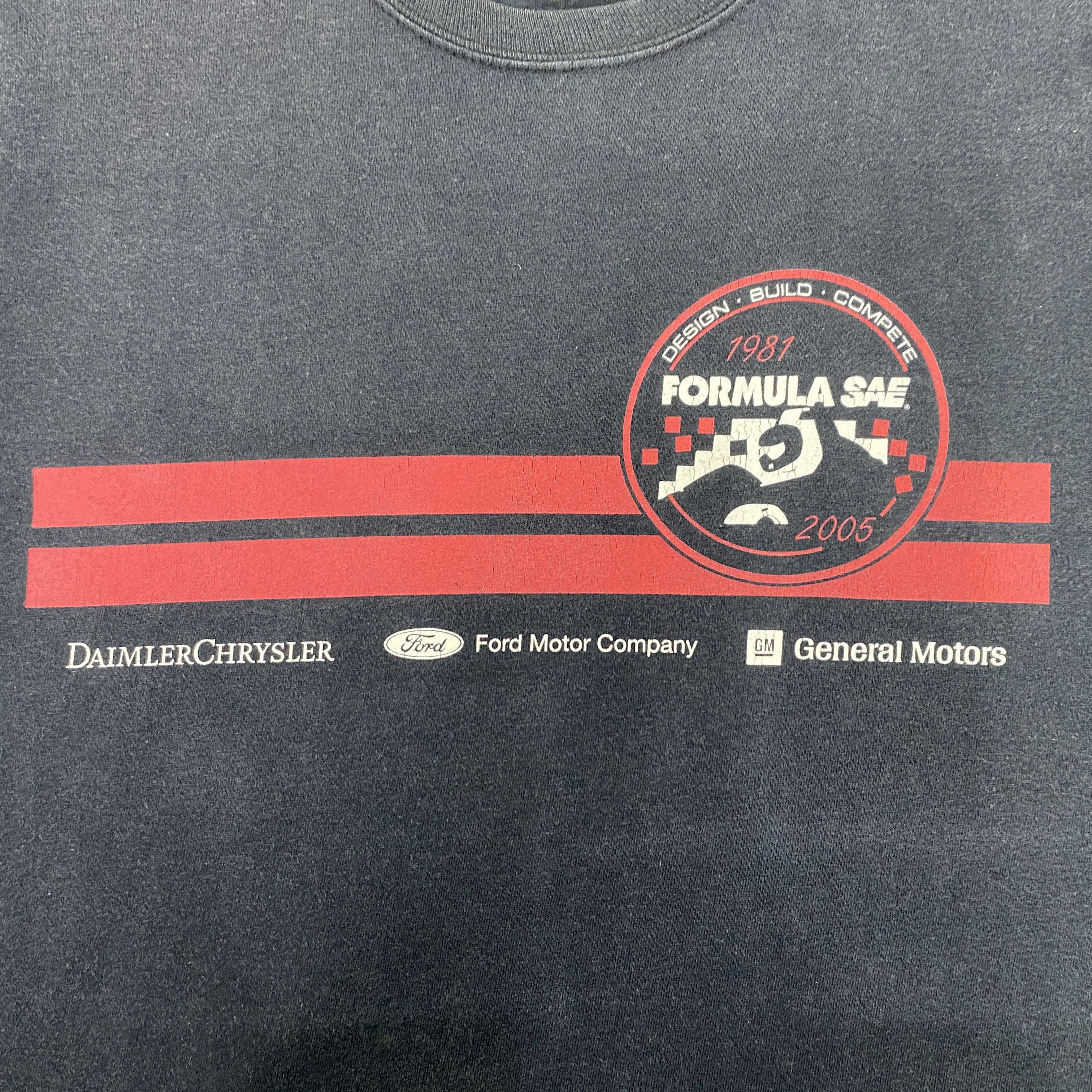 Ford Vintage Formula Sae Design Team Tshirt - I083 Size US L / EU 52-54 / 3 - 3 Thumbnail