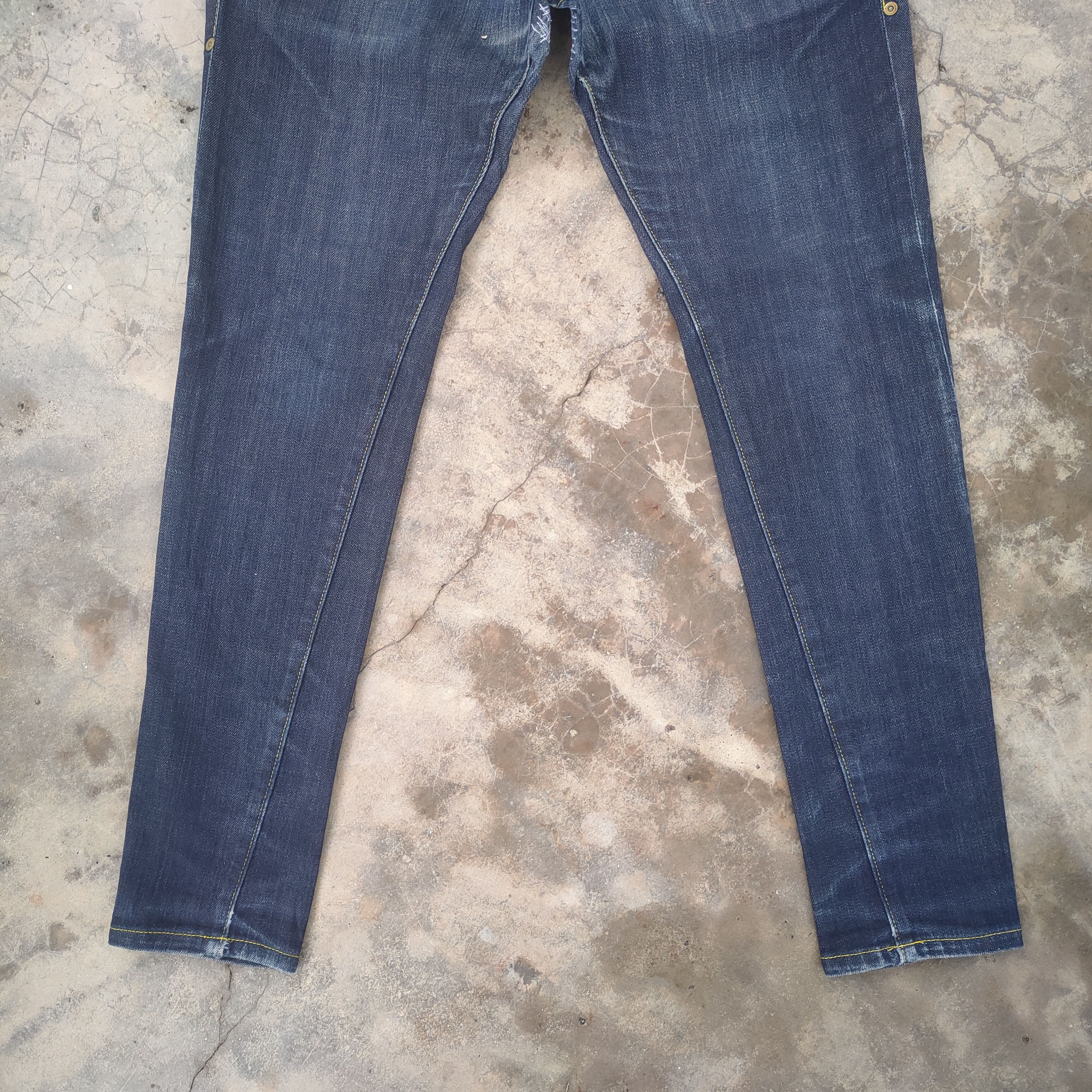 Issey Miyake × Jean × mercibeaucoup MERCIBEAUCOUP BY ISSEY MIYAKE JEAN DENIM PANTS Size US 32 / EU 48 - 4 Thumbnail