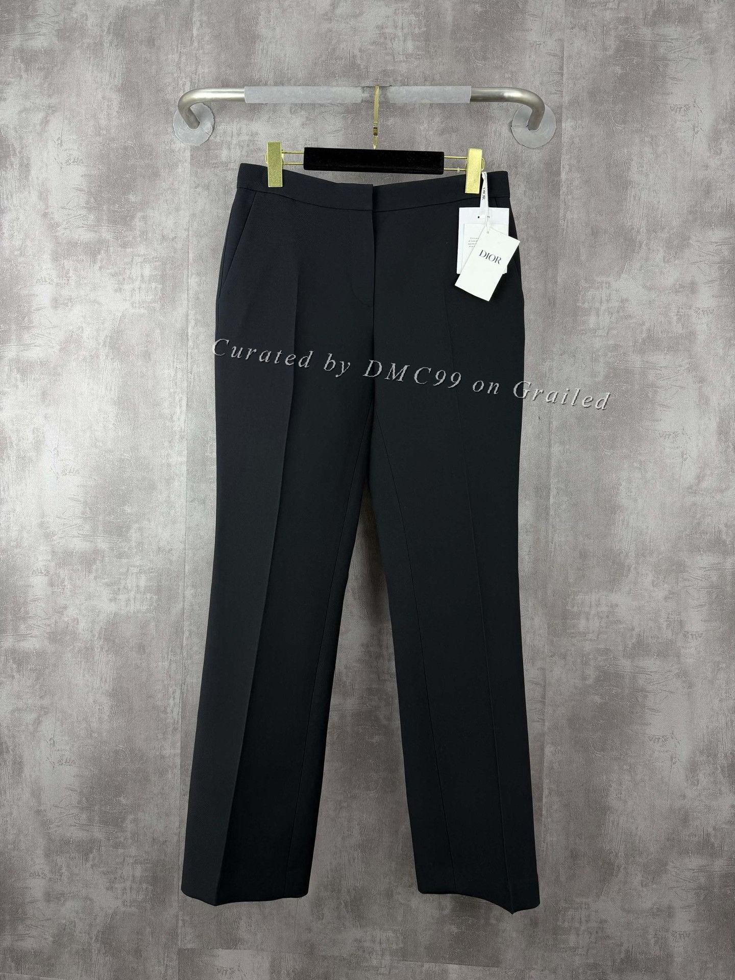 Dior Dior Tailored Wool Silk Blend Casual Pants Size 36" / US 14 / IT 50 - 1 Thumbnail