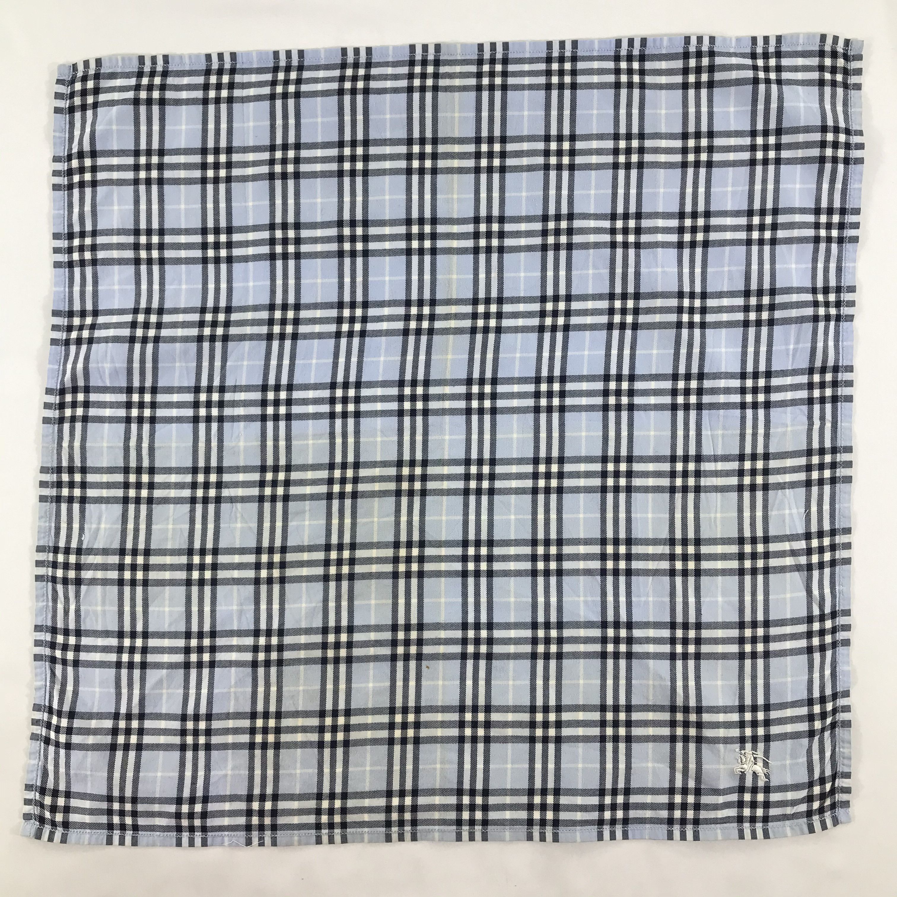 Burberry × Vintage Burberry Bandana / Handkerchief / Neckerchief - S1893 Size ONE SIZE - 1 Thumbnail