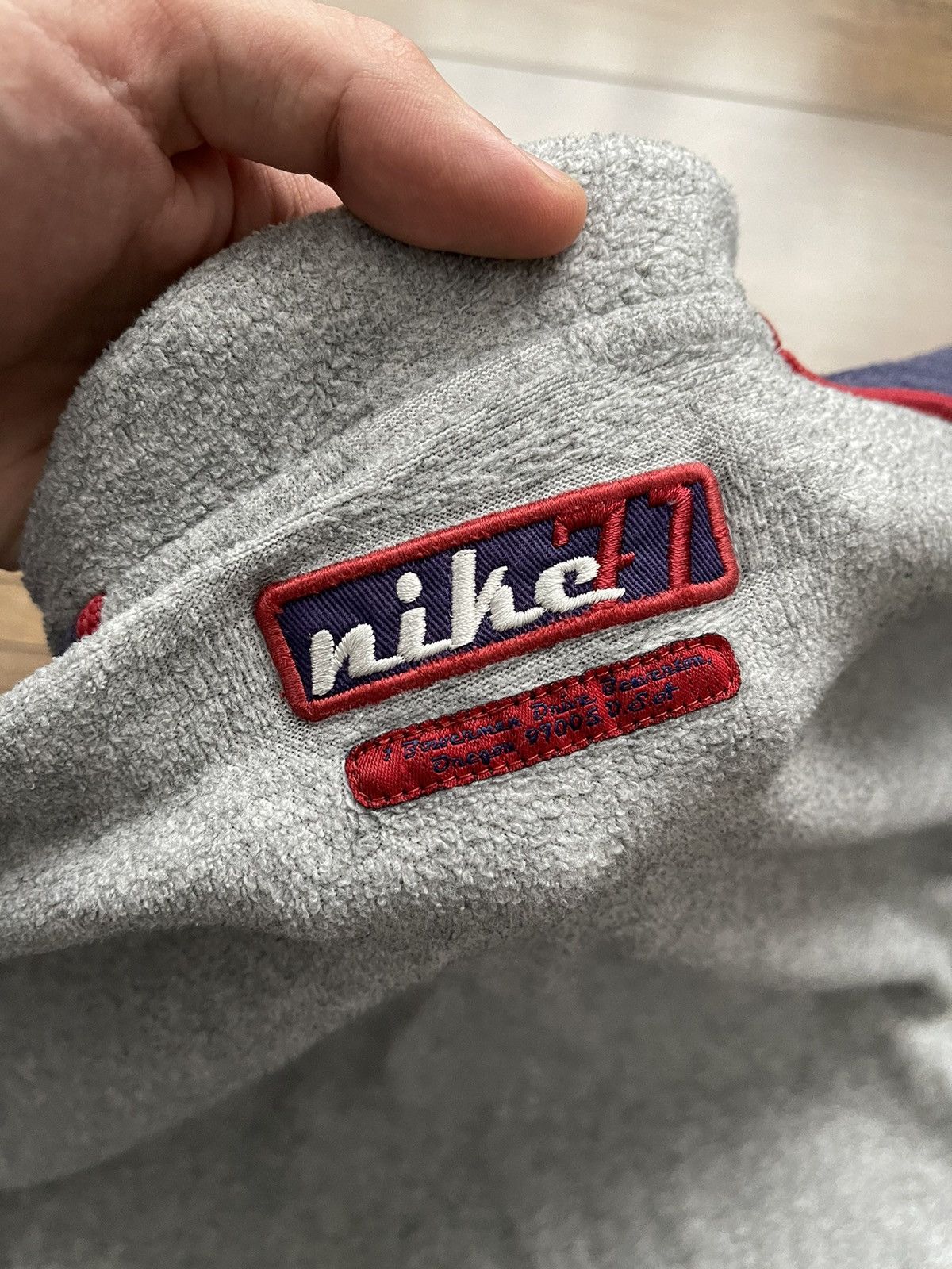 Vintage Nike Vintage Fleece Teddy Sweatshirt Jacket 90s Size US XL / EU 56 / 4 - 5 Thumbnail