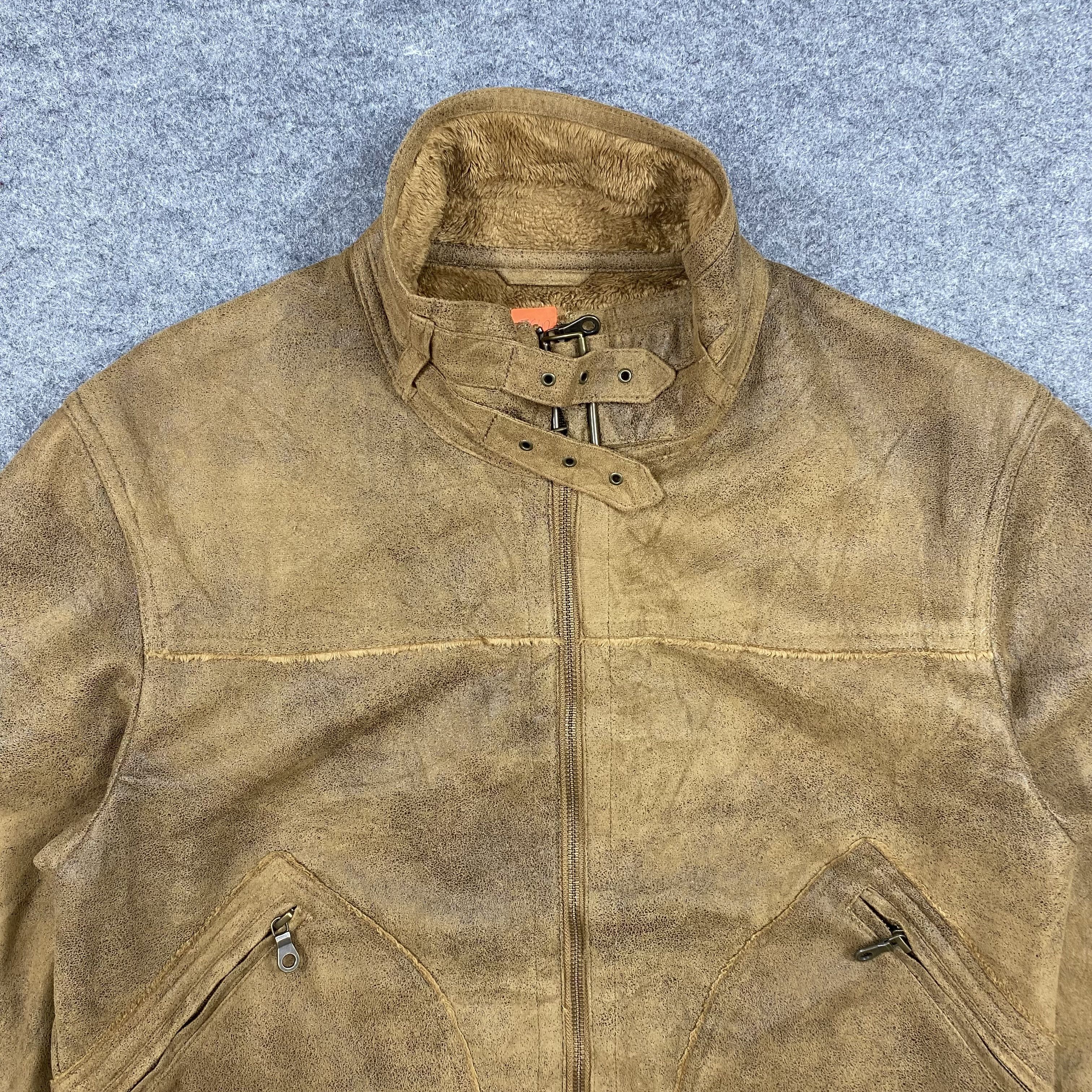 Hysteric Glamour Vintage leather biker hysteric lgb style jacket-J642 Size US L / EU 52-54 / 3 - 7 Thumbnail
