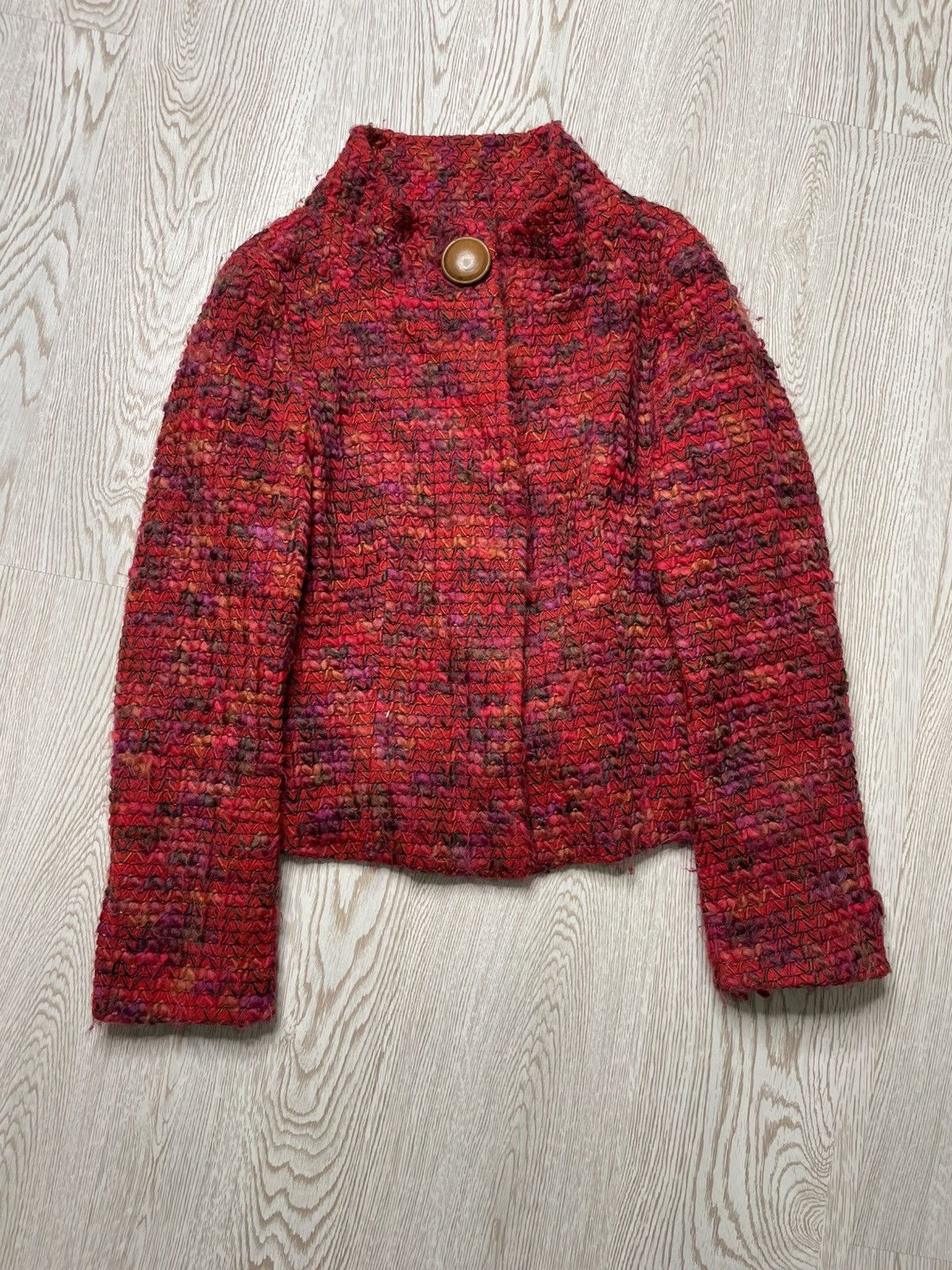 Adolfo Dominguez Wool Knit blazer size 40