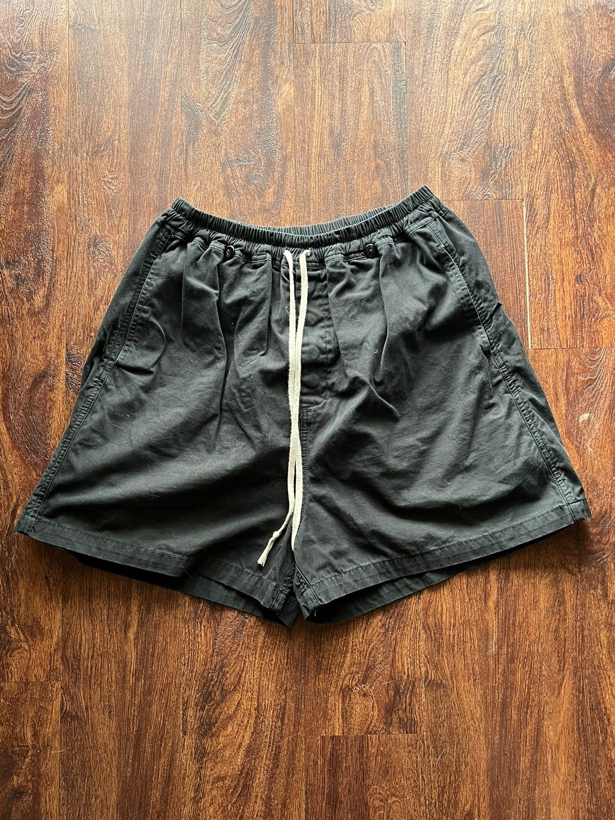 image of Rick Owens Cargo Shorts Mens 30-34 Black Cyclops S/s 16 (Size 32)