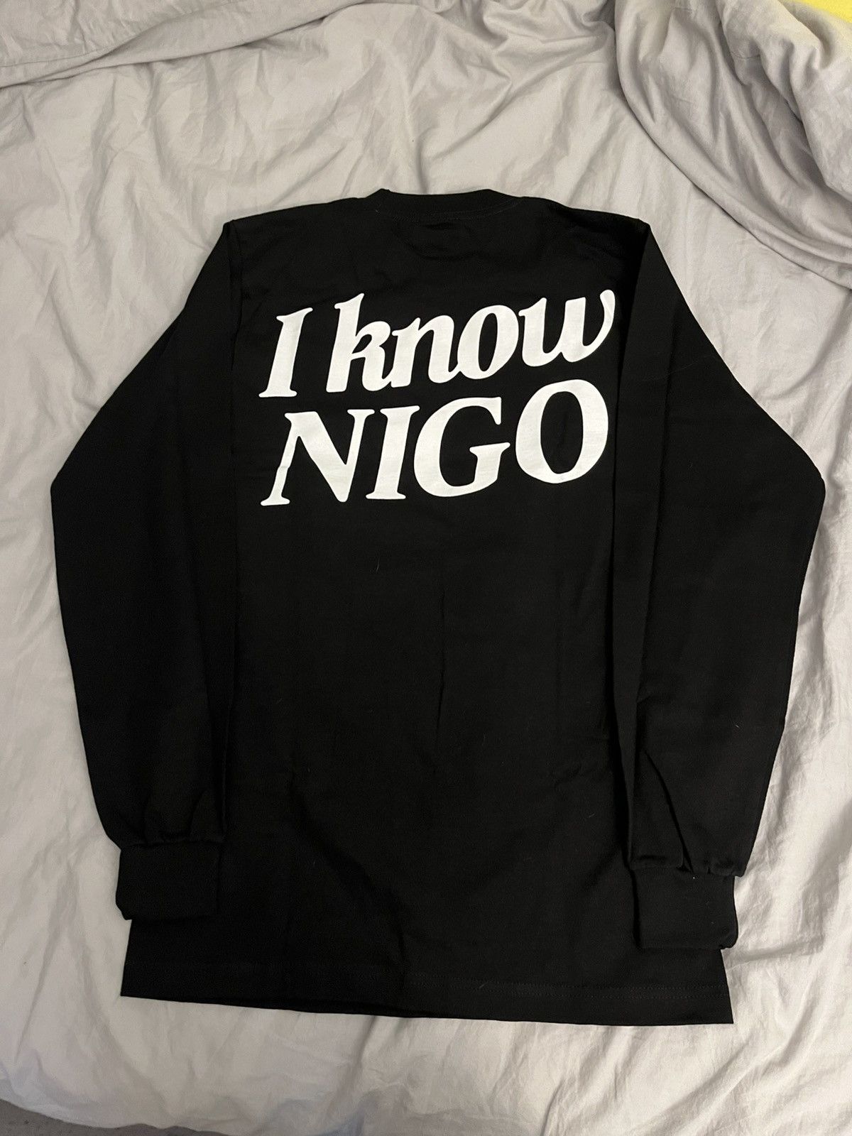 Human Made Victor victor rap life I know nigo long sleeve tee black Size US S / EU 44-46 / 1 - 6 Thumbnail