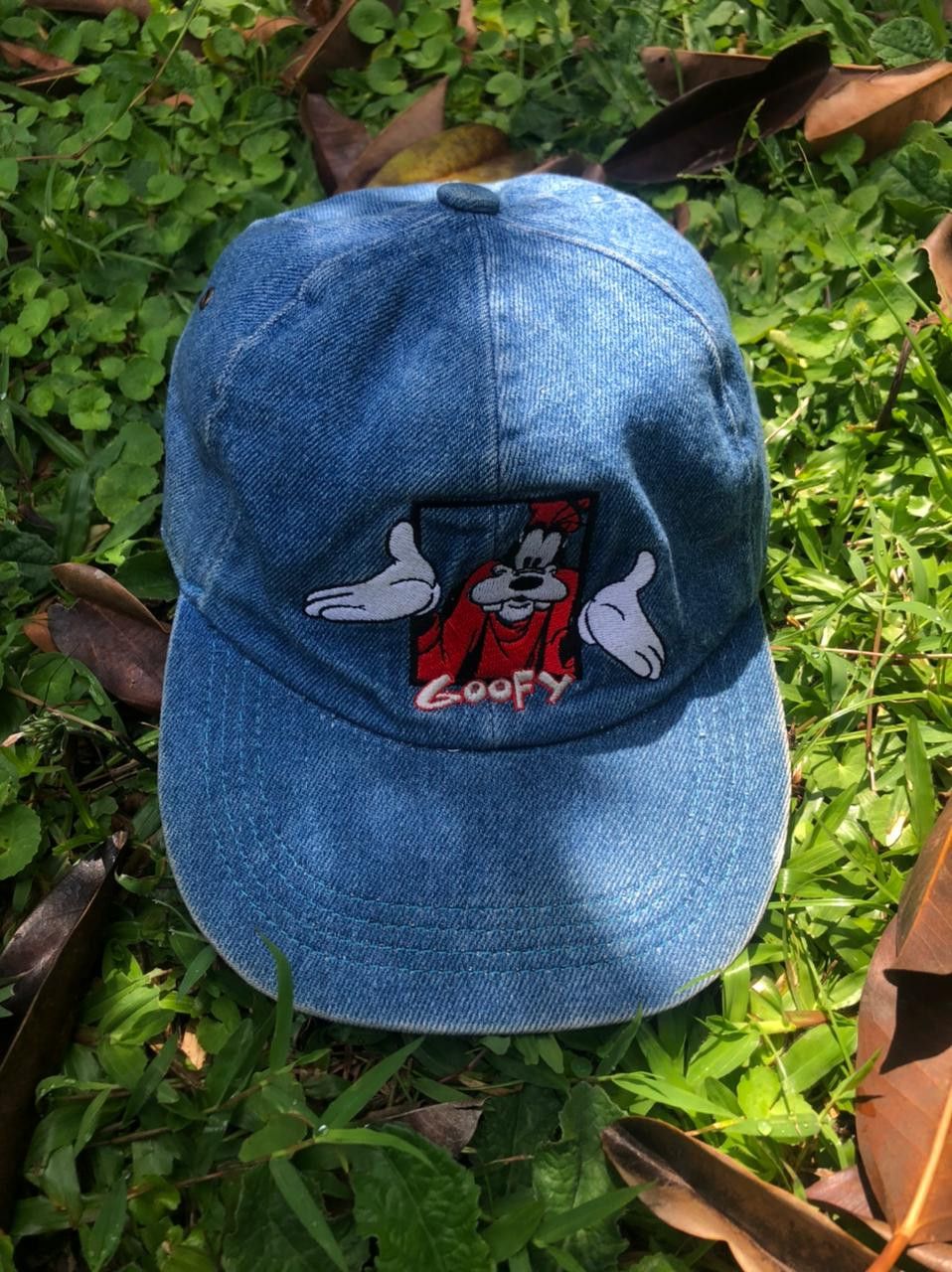 Mickey Unlimited Vintage Mickey Unlimited Goofy Denim Hat Size ONE SIZE - 2 Thumbnail