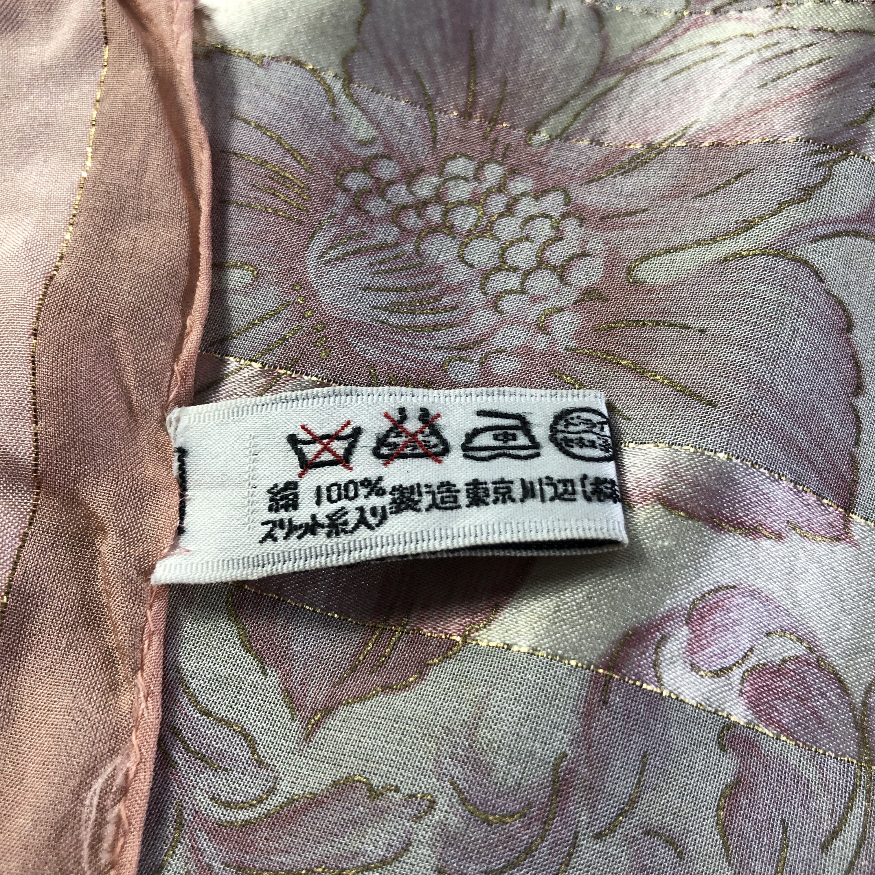 Lui di Lancetti Lancetti Luxury Floral Silk Scarf M983 Size ONE SIZE - 6 Thumbnail