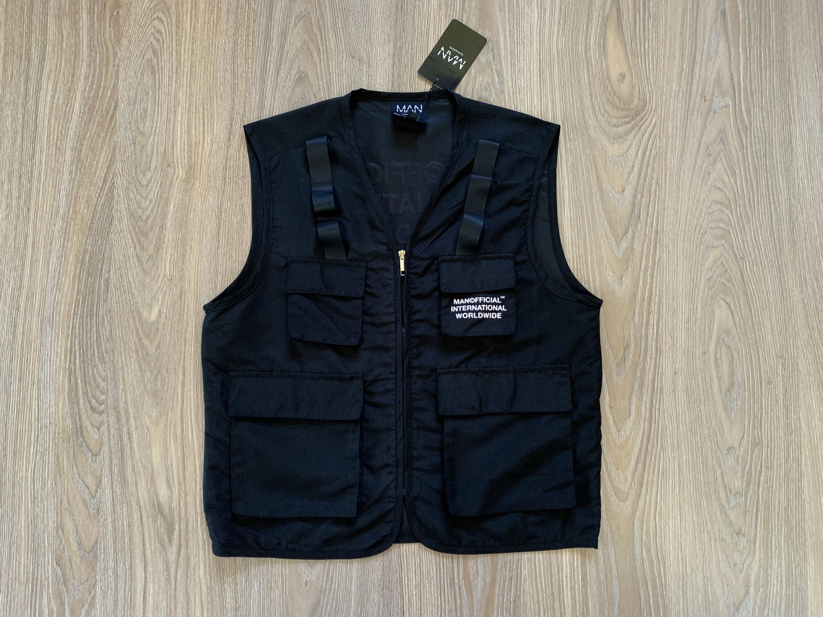 Vintage MAN Official Utility Vest With Zip Size US S / EU 44-46 / 1 - 2 Thumbnail