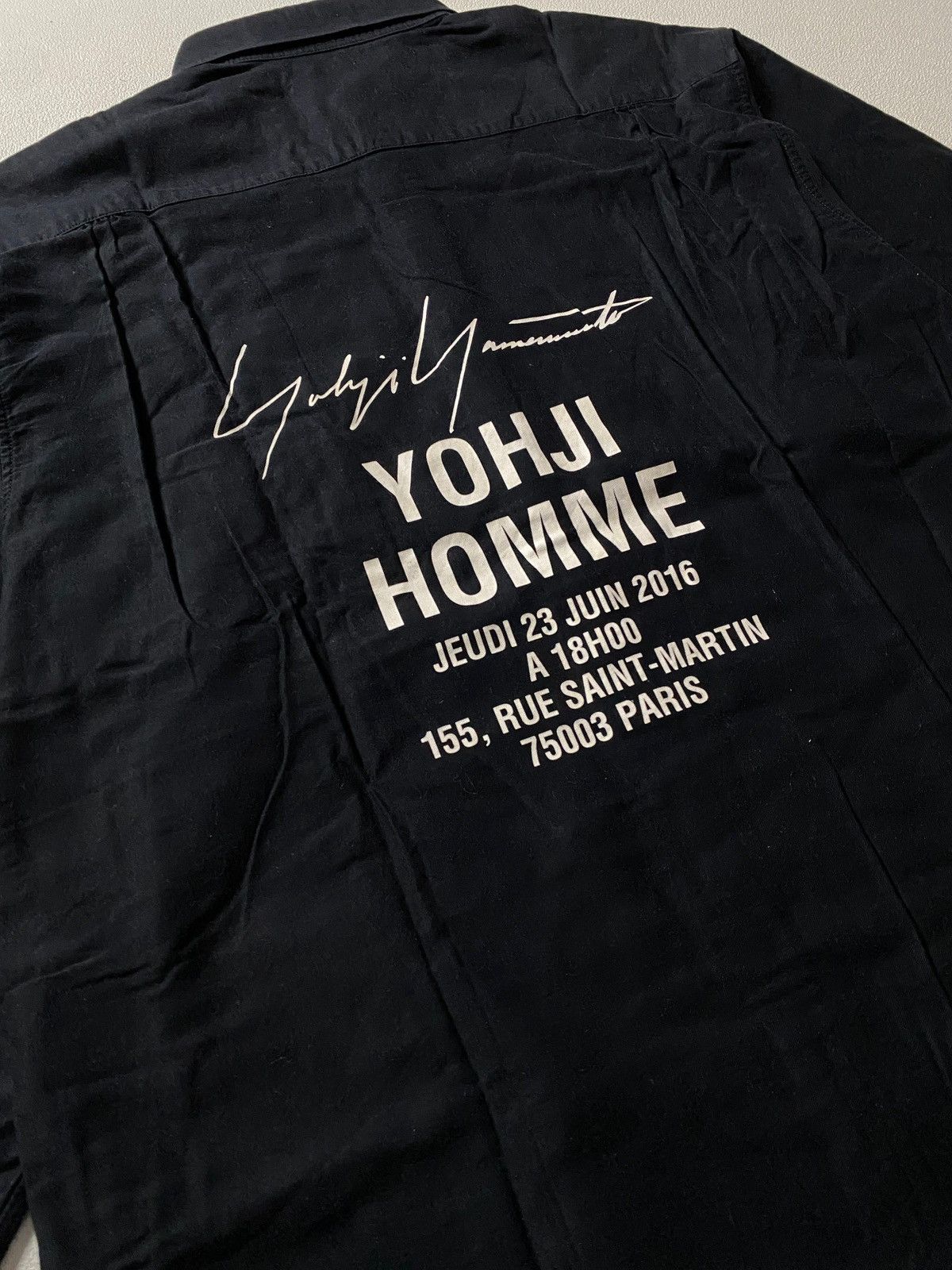 Yohji Yamamoto 💎Yohji Yamamoto Pour Homme staff shirts Size US M / EU 48-50 / 2 - 3 Thumbnail