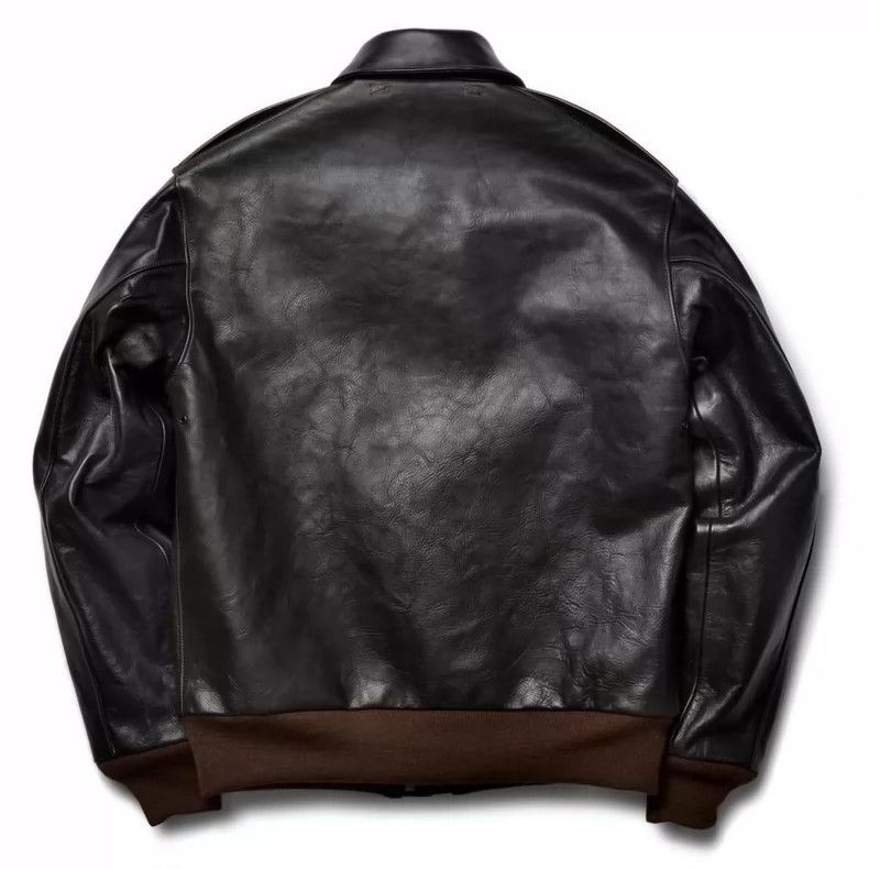 The Real McCoy's THE REAL McCOY'S A-2 Leather Jacket and Leather Coat, Amecu Size US M / EU 48-50 / 2 - 2 Thumbnail