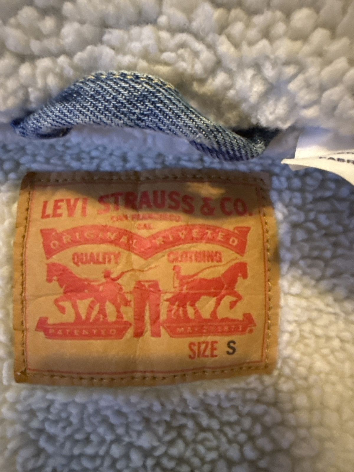 Levi's Denim Levi sherpa jacket Size US S / EU 44-46 / 1 - 4 Thumbnail