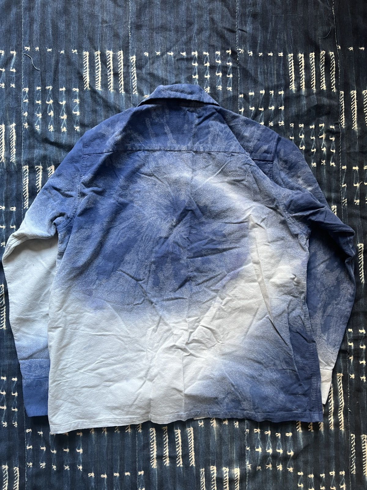NOMA t.d Nomarhythm Textile Japan Hand Dye Shirt Size US L / EU 52-54 / 3 - 2 Thumbnail