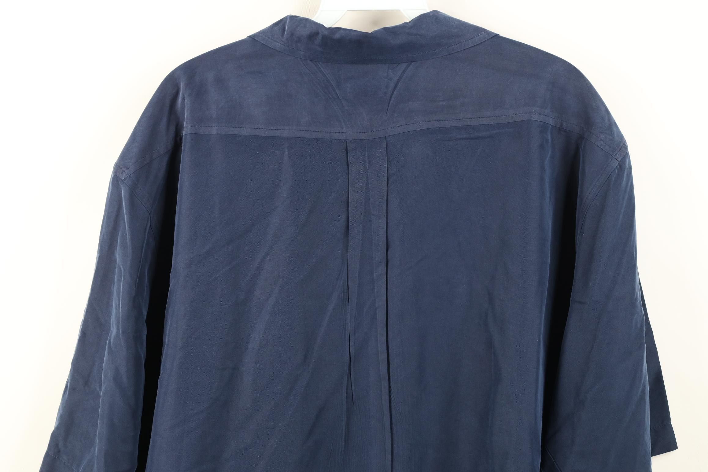 Oakley Vintage Y2K Oakley Logo Microfiber Camp Collar Button Shirt Size US L / EU 52-54 / 3 - 15 Thumbnail