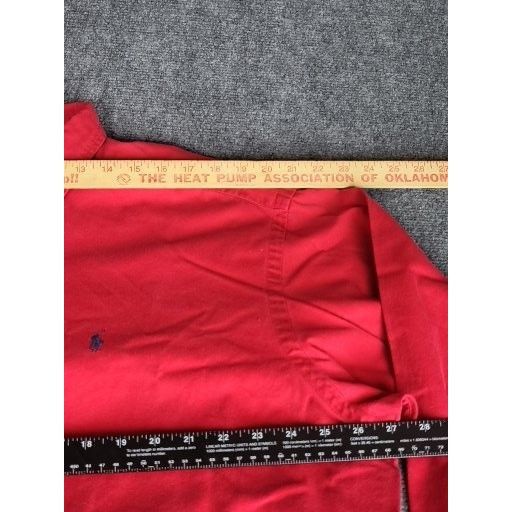 Polo Ralph Lauren Polo Ralph Lauren Blaire Button Up Shirt Men Sz XL Red Colla Size US XL / EU 56 / 4 - 4 Thumbnail