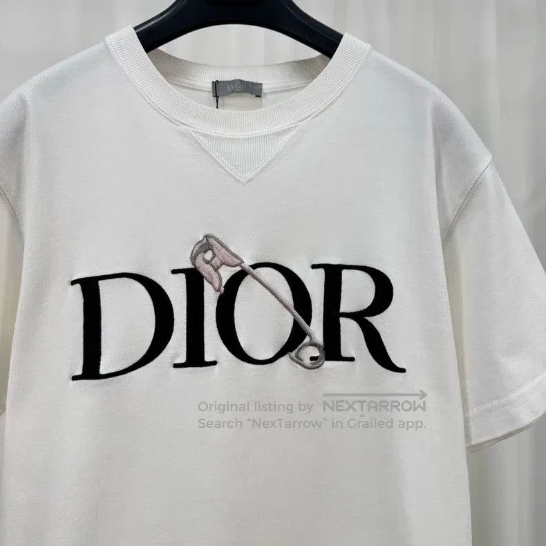 Dior Dior Pin embroidery letter short sleeve Size US XS / EU 42 / 0 - 3 Thumbnail