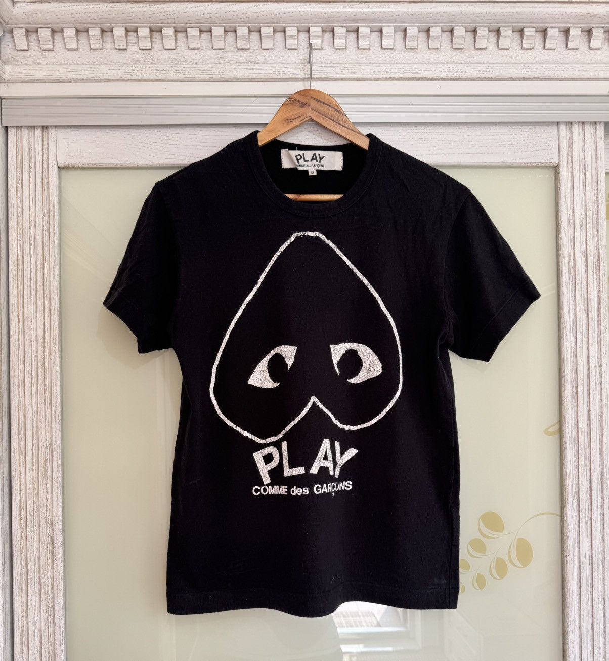 Comme des Garcons Comme des Garcons Big Logo Black T-shirt Size US M / EU 48-50 / 2 - 1 Thumbnail