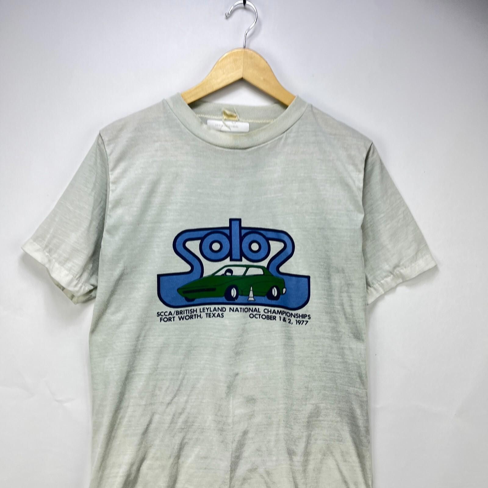 Vintage Vintage 1970s Car T Shirt Large Olo Fort Worth Texas Racing Size US L / EU 52-54 / 3 - 2 Thumbnail