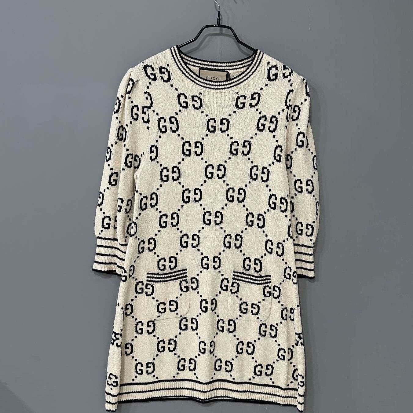 Gucci Gucci Beige Dress M Women Size M / US 6-8 / IT 42-44 - 1 Thumbnail