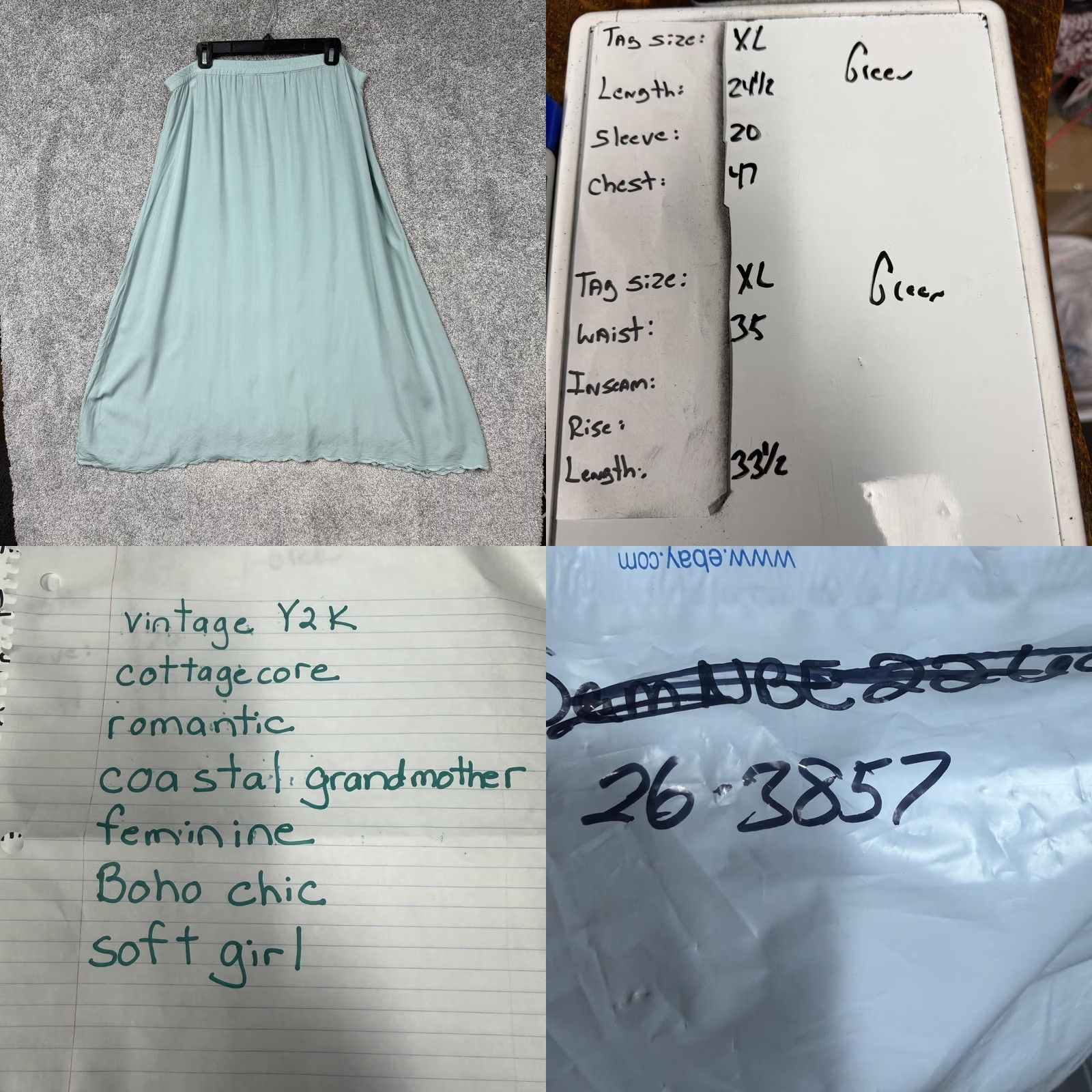 Vintage Vintag e? (No) -> Sorry. Size XL / US 12-14 / IT 48-50 - 10 Thumbnail