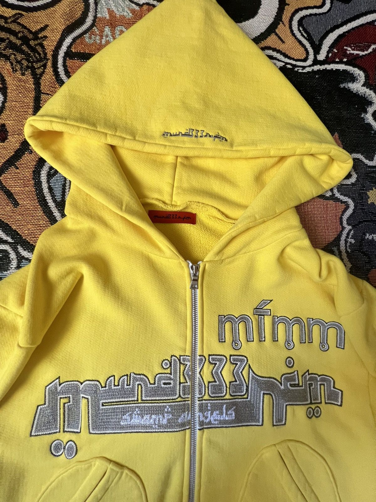 Designer × Japanese Brand × murd333r.fm Murd333r.Fm ‘🎫Yellow🎫’ (Swamp Angels) 🦟Hoodie Size US S / EU 44-46 / 1 - 8 Thumbnail