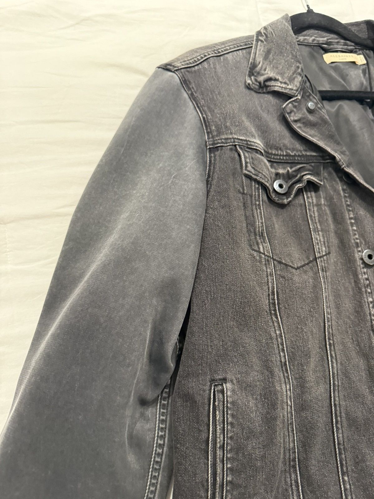 Allsaints ALL SAINTS DENIM JACKET Size US L / EU 52-54 / 3 - 5 Thumbnail