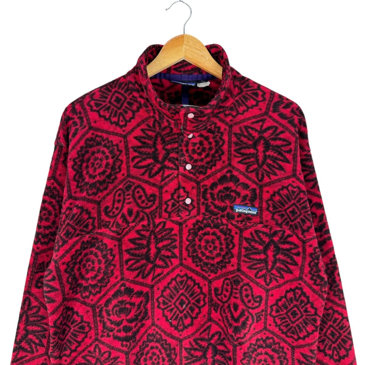 Patagonia 🔥PATAGONIA PAISLEY GRAPHIC SNAP BUTTON FLEECE SWEATER Size US M / EU 48-50 / 2 - 4 Thumbnail