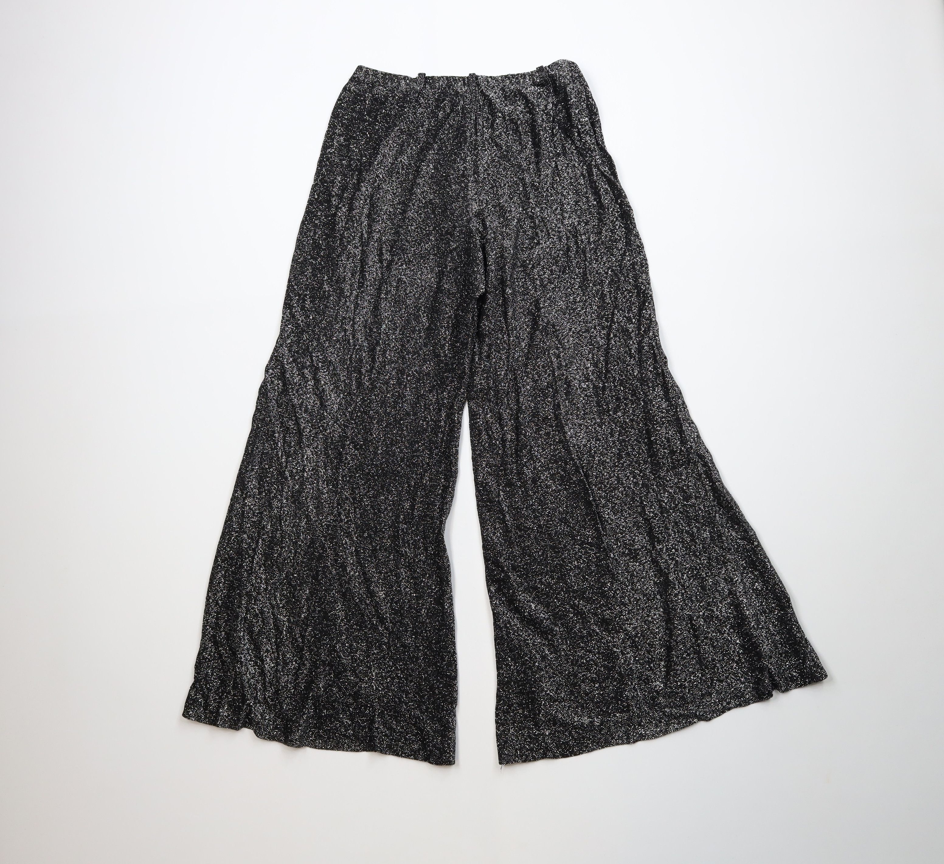 Vintage Vintage 60s 70s Boho Chic Sheer Knit Bell Bottoms Pants USA Size 36" / US 14 / IT 50 - 8 Thumbnail