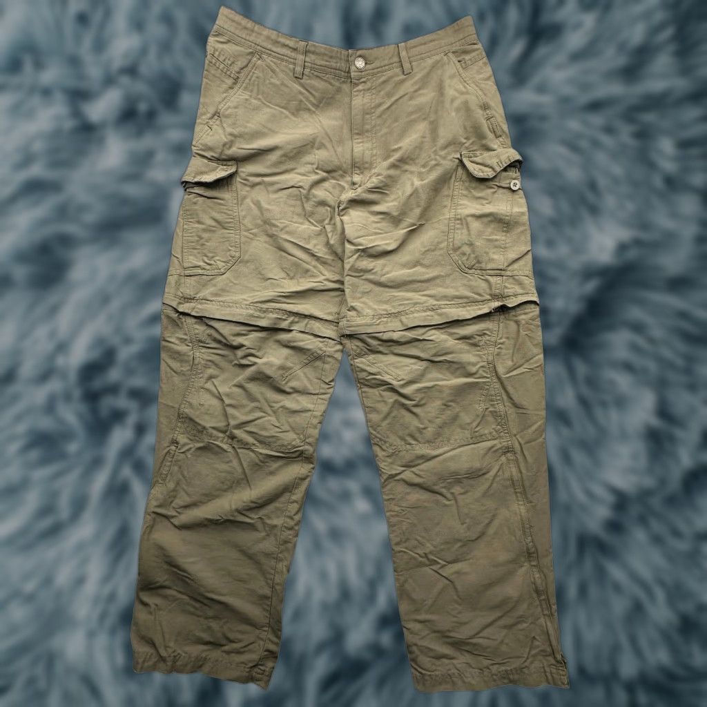 Vintage REI Co-op Trailmade Convertible Shorts Pants Cargo Men 34x32 Olive Green Green Cargo Pants Men 34x32 Vintage No Size US 34 / EU 50 - 1 Thumbnail